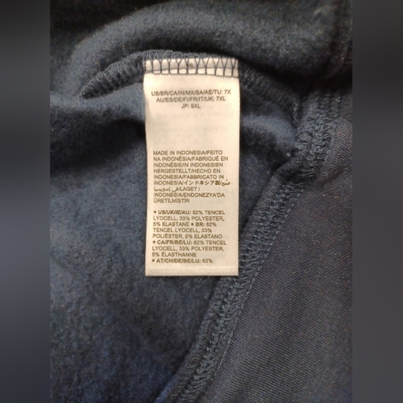Amazon NWT Blue L/S Hoodie Size 7X - Picture 6 of 6